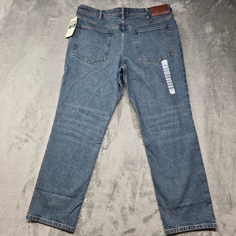 Duluth Trading Flex Ballroom Standard Fit Jeans Mens 36x30 Blue 54302 NWT - Picture 2 of 14